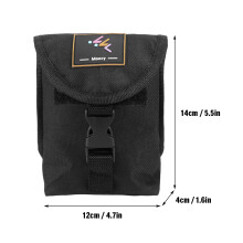 Durable Nylon Scuba Weight Belt Bag with Quick Release Buckle 2" Fit