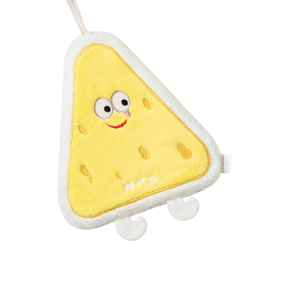 Soft Lovely Hanging Hand Towel Absorbent for Kids-Cheesecake