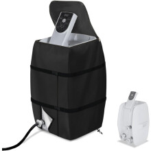 Hot Tub Spa Heater Pump Cover Black Zippered Water Heater Pump Cover For Lazy Spa Outdoor Tub/Pool