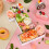 Creatieve snackhouder, creatieve lettervorm voor picknicks,-2 4