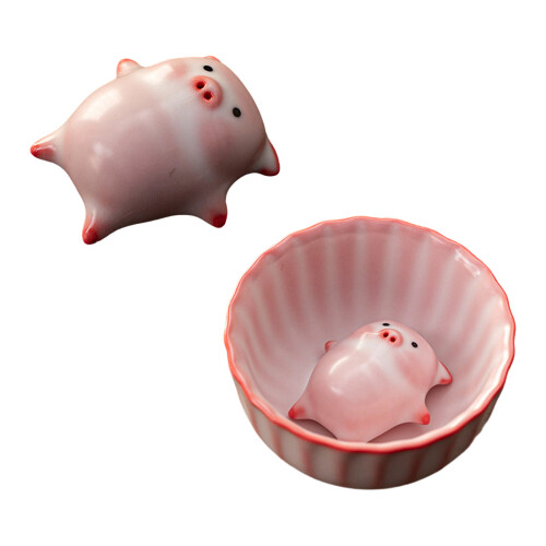 Spit Bubble Under Bottom Funny Teacups Hiddens Animal Inside-A 1