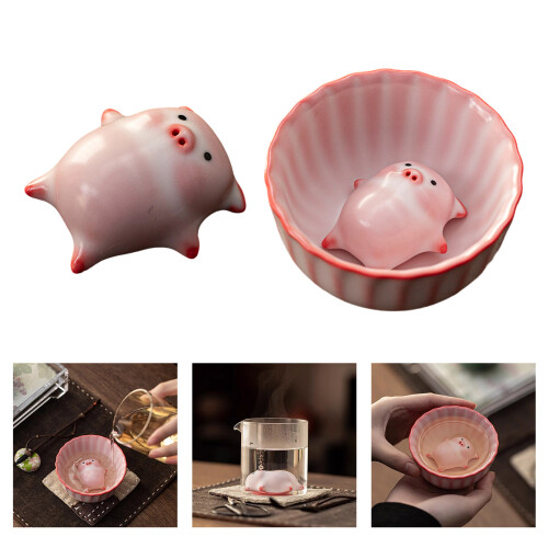 Spit Bubble Under Bottom Funny Teacups Hiddens Animal Inside-A 2