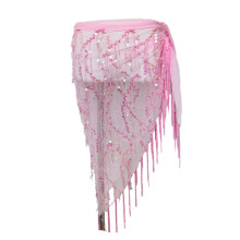Belly Dance Waist Chain With Artistic Fringe Detail And Hip Chain For Stage Performances And Dance Events