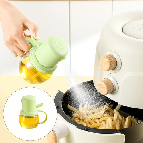 Multiple Use Cooking Oil Sprayer Bottle With Fine Mist-Green 1