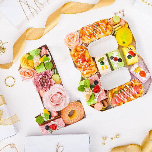 Creatieve Letters Snackcontainer Voor Snoep Noten Chocolade-0 1