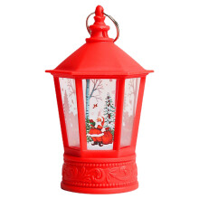 Decorative Lantern LED Hanging Lights Thanksgiving &-Red