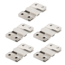 10pcs Heavy Duty Stainless Steel Wall Hook For Home Office-L