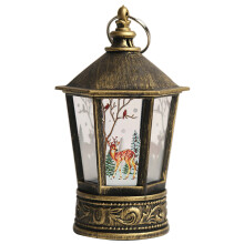 Decorative Lantern LED Hanging Lights Thanksgiving &-Bronze