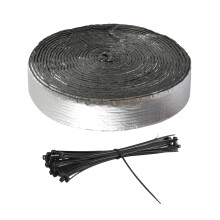 Pipe Wrap Insulation SelfAdhesive Tape For Kitchen And Outdoor Cold And Hot Water Pipes With Cable Ties