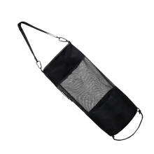Portable Outdoor Camping Garbage Bag Drawstring Waste Pouch For Kayak Boat Use Reusable Black Rubbish Bin
