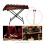 Middle Marimba Stick Mallets 42cm Purple Beech Handle Percussion Kit 7