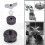 Drum Replacement Felt Set 18pcs Black Drumming Accessories for Percussion Gear 4