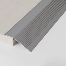 Floor Transition Strip Aluminum Threshold Reducer 36 Inch Door Carpet Tile Gap Cover Height 0.31.2 In Gray Width 5.5cm