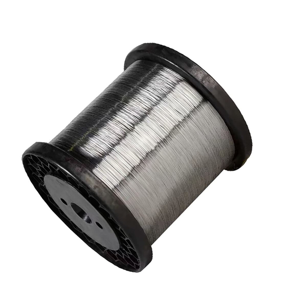 Steel Wire 100 Meters 0.1Mm Diameter 316 Stainless Steel Hard Wire Rope Cord Rustproof Diy 9323874106489