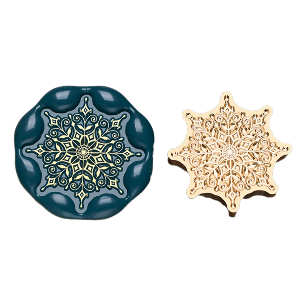 Christmas Vintage Sealing Stamp Head for-winter snow shadow