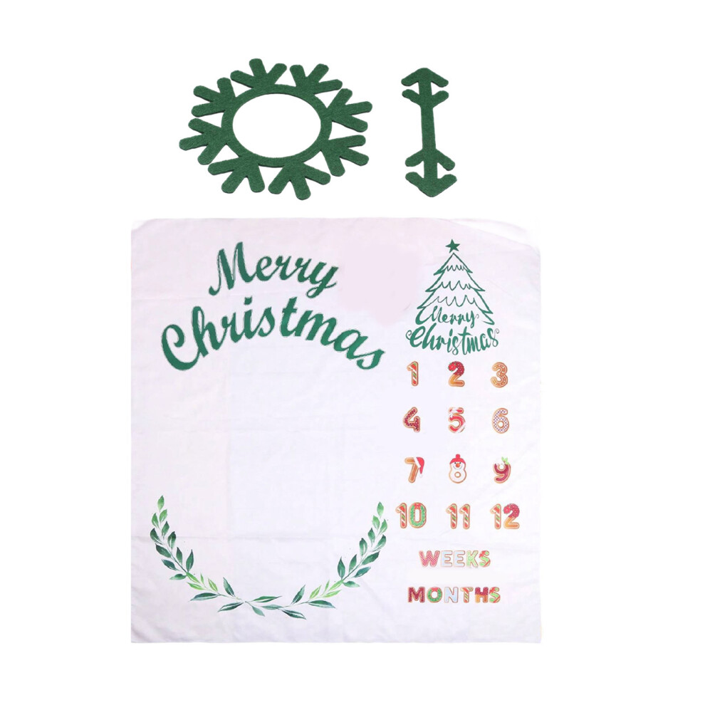 Baby Monthly Growth Commemorative Blanket Holiday Photoshoots 7754000446476