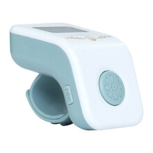 Finger Counter LCD Display Electronic Digital Tally Counter With Backlit RingType 5Digit Clicker White