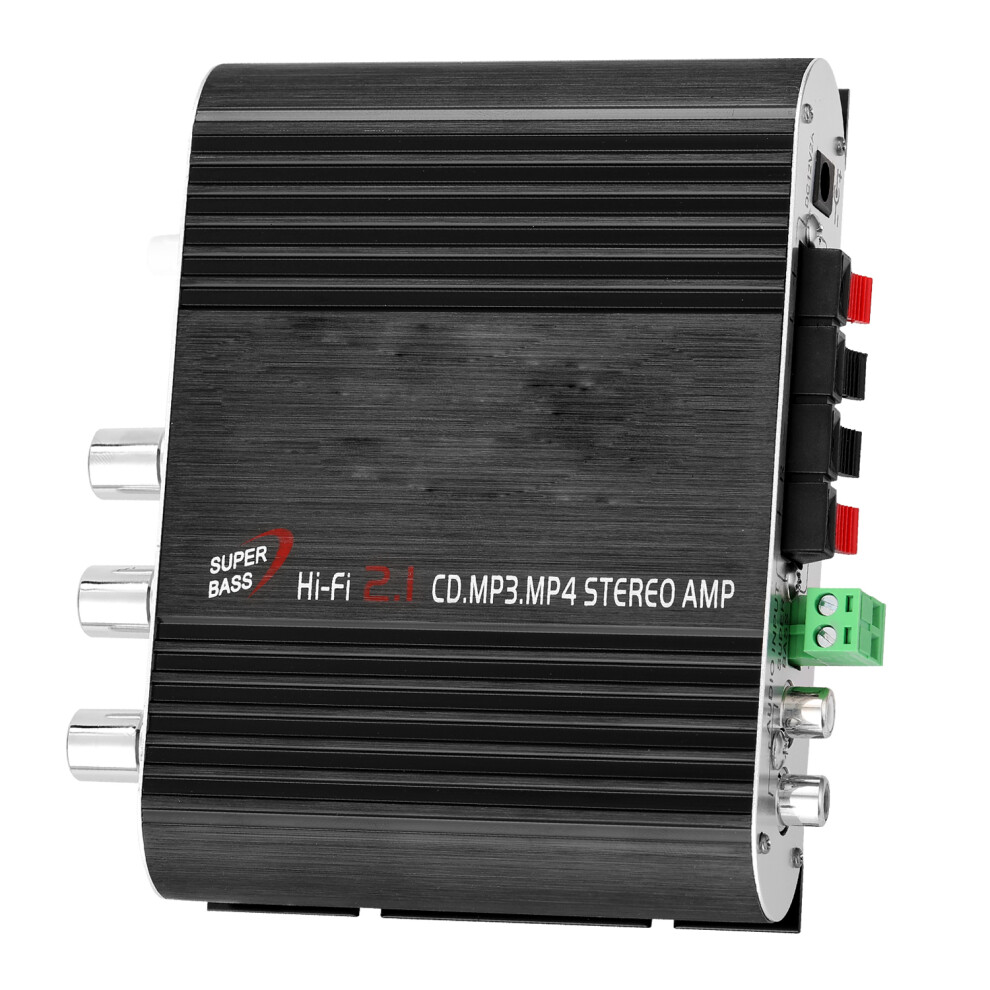 2 Channel Car Amp Stereo Power Subwoofer Mp3 Radio Household Bass Lvpin 838 8281363616004