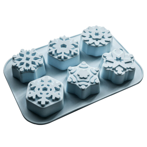 Snowflake Mold Silicone Molds for DIY Handmade Soap Making Aroma
