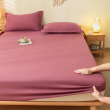 King Size Fitted Sheets Microfiber Brushed, Extra Deep Pocket 30 cm, Fade Resistant, Soft and Comfortable, Color Soybean