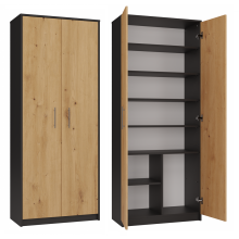 Étagère artisanale Oliv 2D ANTHRACITE