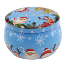 Christmas Cookie Tins Candy Tinplate Retro Tins Candle Tin-8