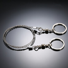Camping Emergency Survival Tool Stainless Steel Wire Saw for Hiking & Hunting