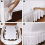 Beddengoed, bedrok, geplooid met ruches, elastisch, wit 2