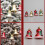 2Pack Christmas Decorations Baubles Bells Hanging-6cm red 5