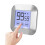 Stainless Steel Touch Screen Kitchen Timer, 8.5x1.8cm, Silver 10