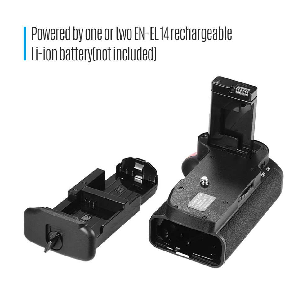 Vertical Grip With Shutter Button For Nikon D5100 D5200 Dslr 4181363616520