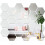 24 Pieces Hexagonal Mirror Wall Stickers 3D Hexagon Acrylic 1