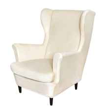Hoes voor een fauteuil, 1 stuk, hoes, tijgerprint, beige
