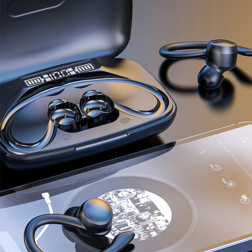 Ακουστικά Bluetooth Sport, Ασύρματα Ενδώτια Bluetooth 5.3, 2400mAh 2