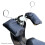 Windproof Rainproof Motorcycle Handlebar Gloves Black 24cm 10