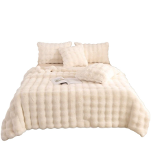 Luxe pluche deken, warm voor bank, bed, sofa, 100 x L160cm