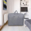 Large foldable storage bag for duvets (2 pieces), 60x45x26cm 3