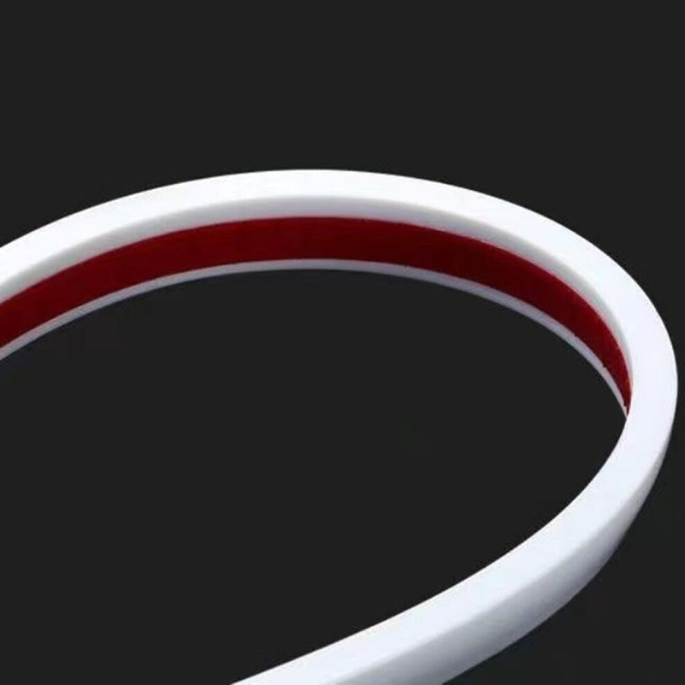 Slope Climbing Strip For Sweeping Robot Flexible Silicone Ramp Threshold Strip White 9323874107196
