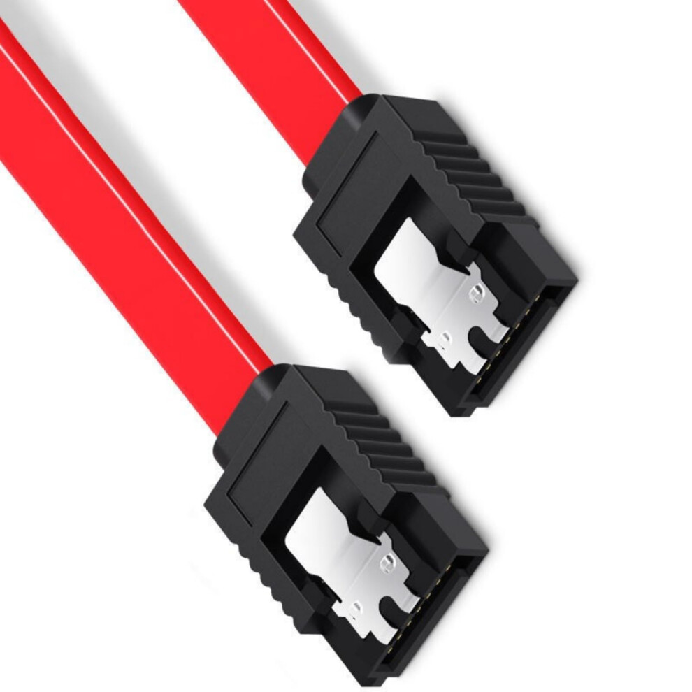 Sataiii 7Pin Locking Data Cable Angled Head Durable Construction Sata3.0 For Storage Upgrades Locking Straight Head 9323874107899