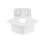 Velop Wandhalterung 2er-Pack Weiß 10x9x6cm 12