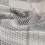 Sofa throw with diamond pattern, large throw - light grey, 180x230cm 2