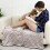 Coperta soffice per cani, marrone chiaro, 76*104 cm 5