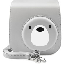 Rieibi PU Leather Mini 11 Case, Tas voor Fujifilm Instax Mini 12