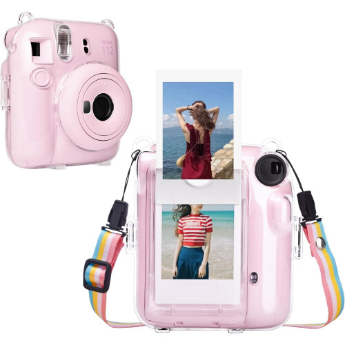 Capa protetora rígida de PVC para câmera Fuji Instax Mini 12 Instax 1