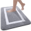Badmat/antislip, wasbaar – 40 x 60 cm, grijs 1