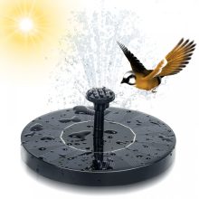 Solar pump, solar fountain, 1.5 watt water feature, pond pump, fountain