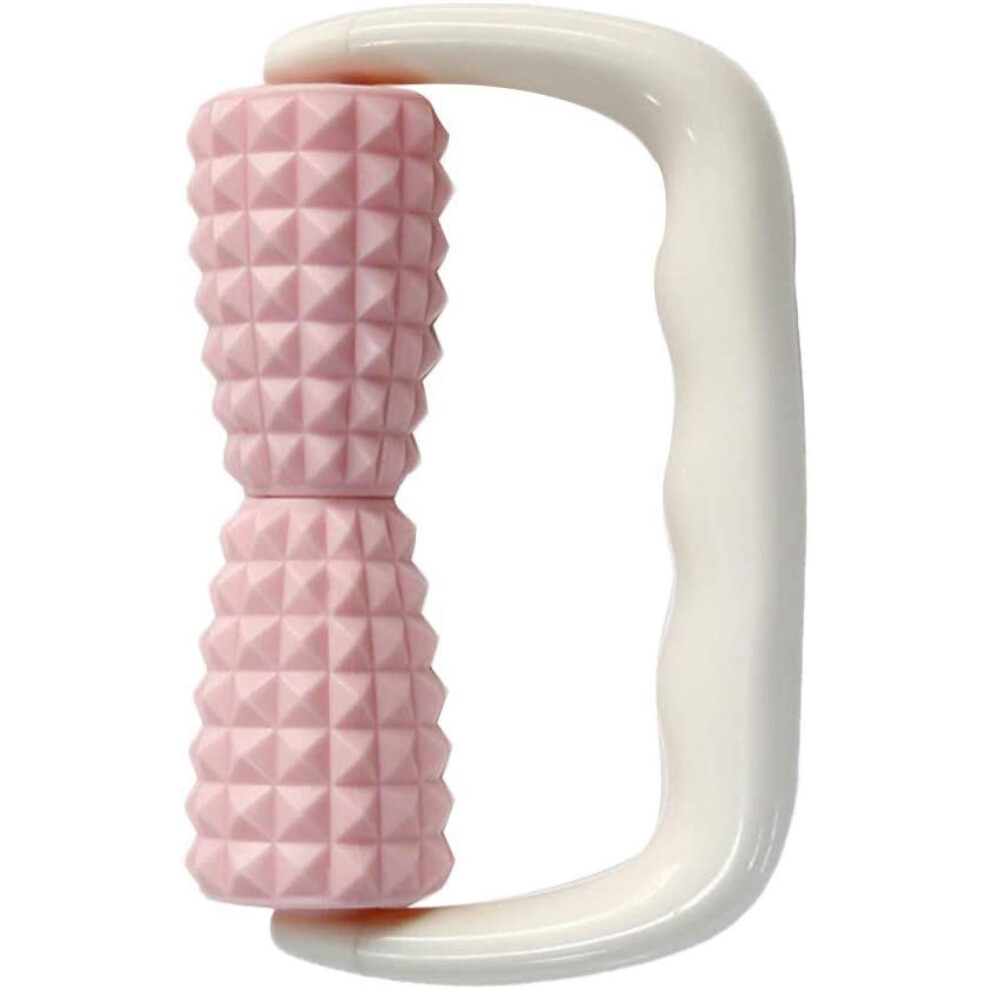 Pink Massager Anticellulite Massage Roller For Muscle Aches And Cellulite Roller Brush For Shoulders Arms And Buttocks