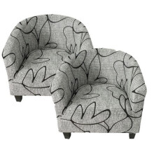 Hoes voor een afneembare en wasbare fauteuilbankhoes