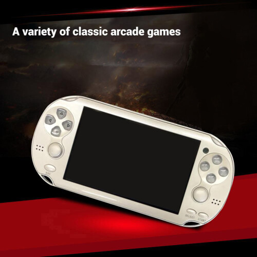 Classic Handheld Retro Game Console 4.3" HD 8GB - Black, Red, Blue, White 2