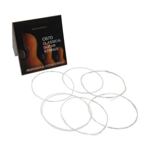IRIN C670 Classical Guitar Strings Nylon & Silver Wound 6pcs Set (.028-.043) 1